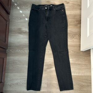 Old Navy High-Waisted OG Straight Black Jeans